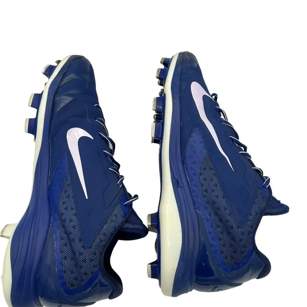 Nike Air Huarache Pro Low Baseball Cleats Blue Men's Size 13